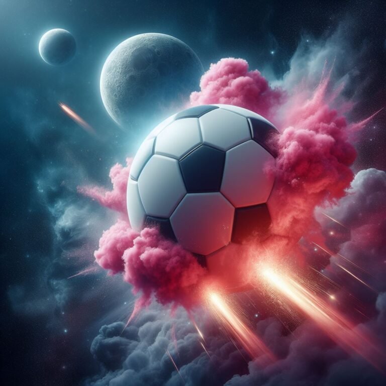 Soccer ball planet
