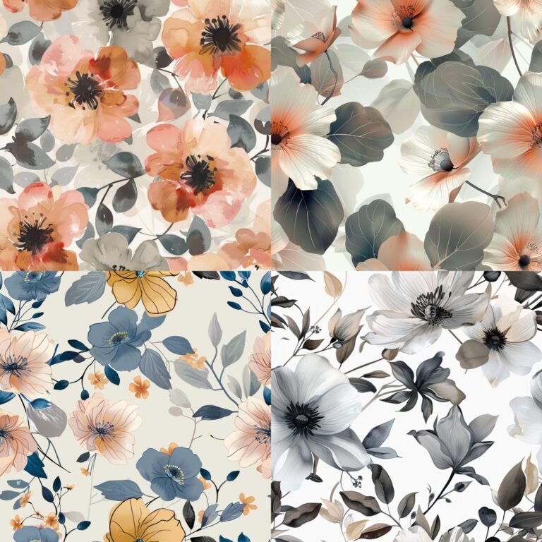 Pattern tile – Flowers