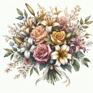 Illustration – Wedding Bouquet